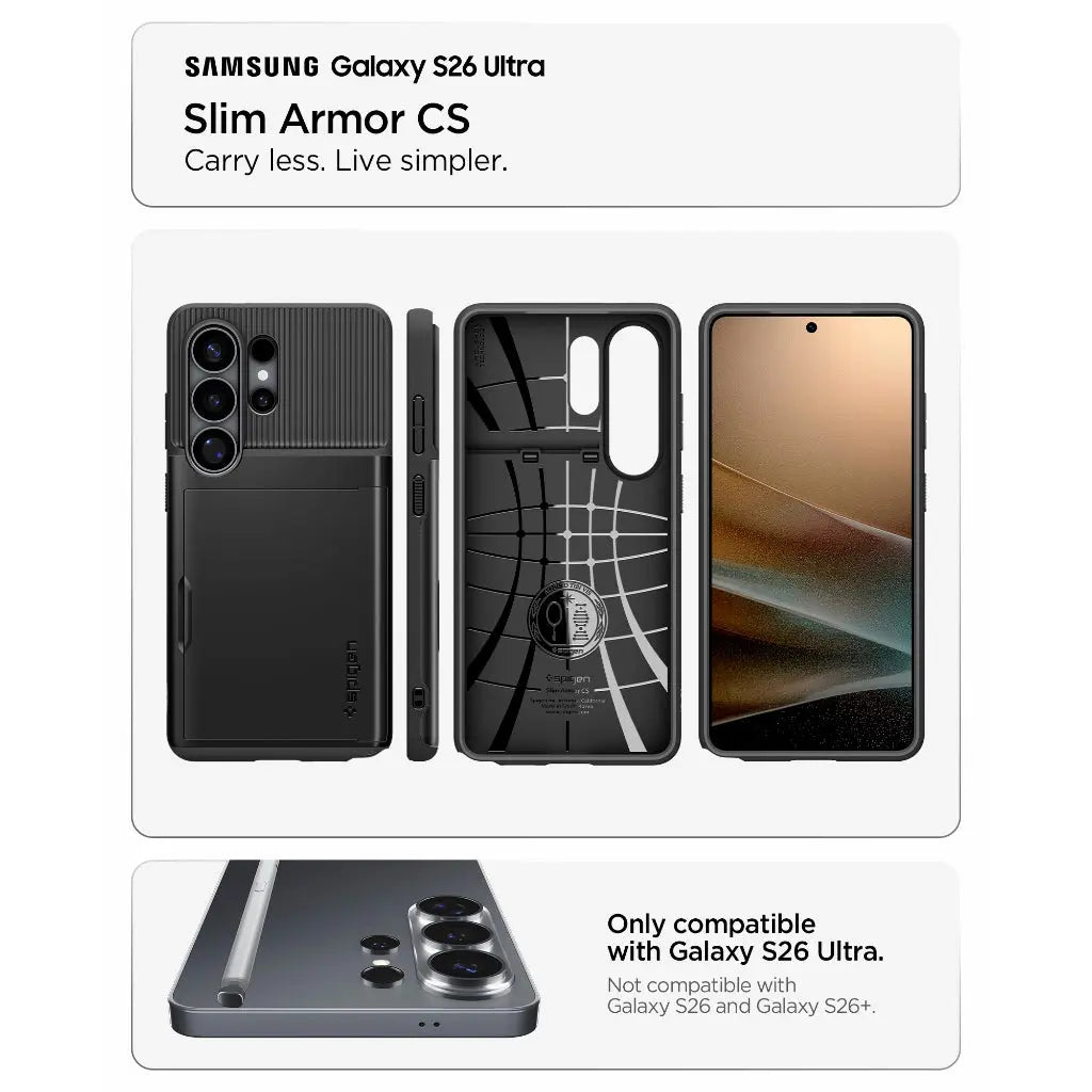 Samsung S26 Ultra Case 6.9" Slim Armor CS - Spigen Malaysia