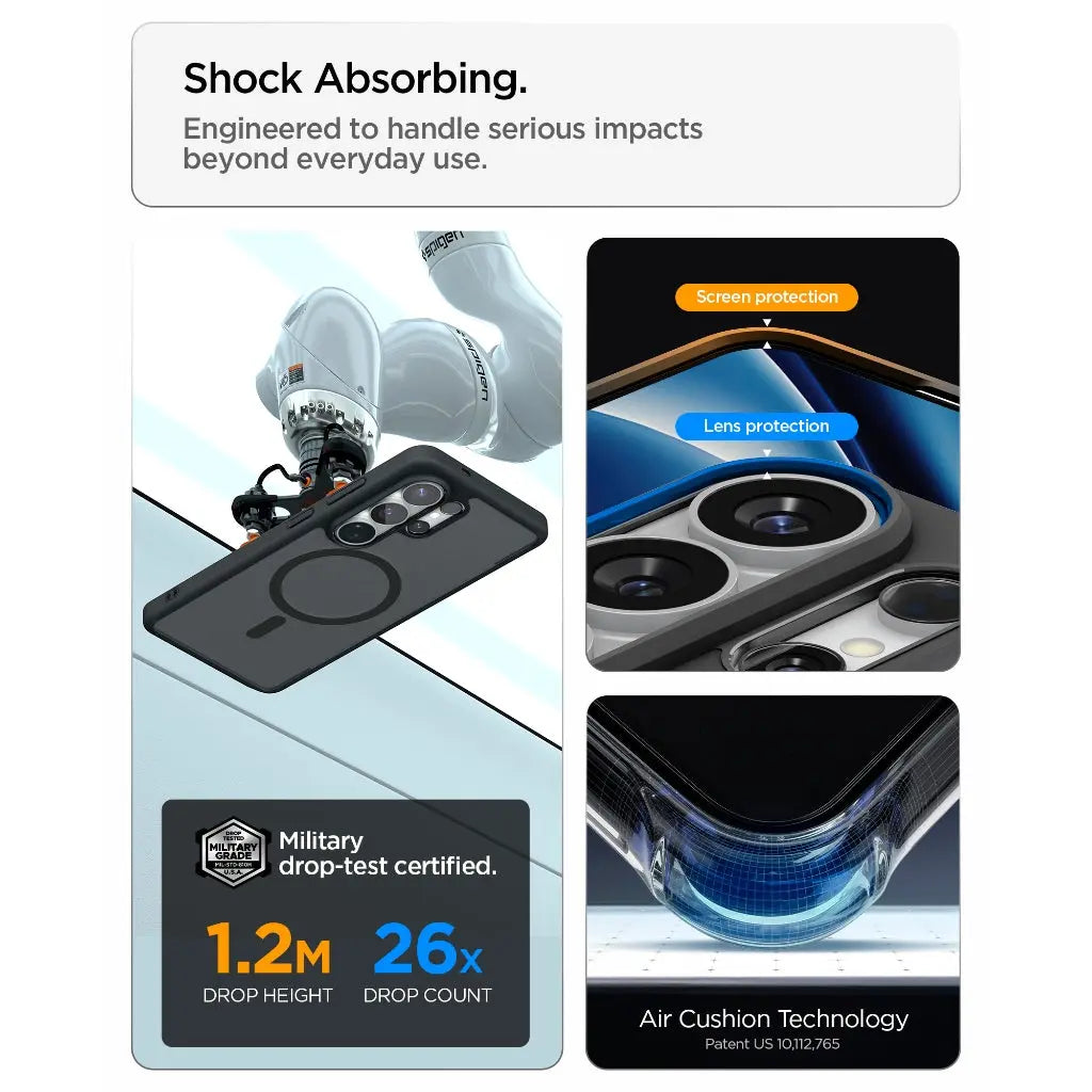 Samsung S26 Ultra Case 6.9" Ultra Hybrid MagFit Frost - Spigen Malaysia