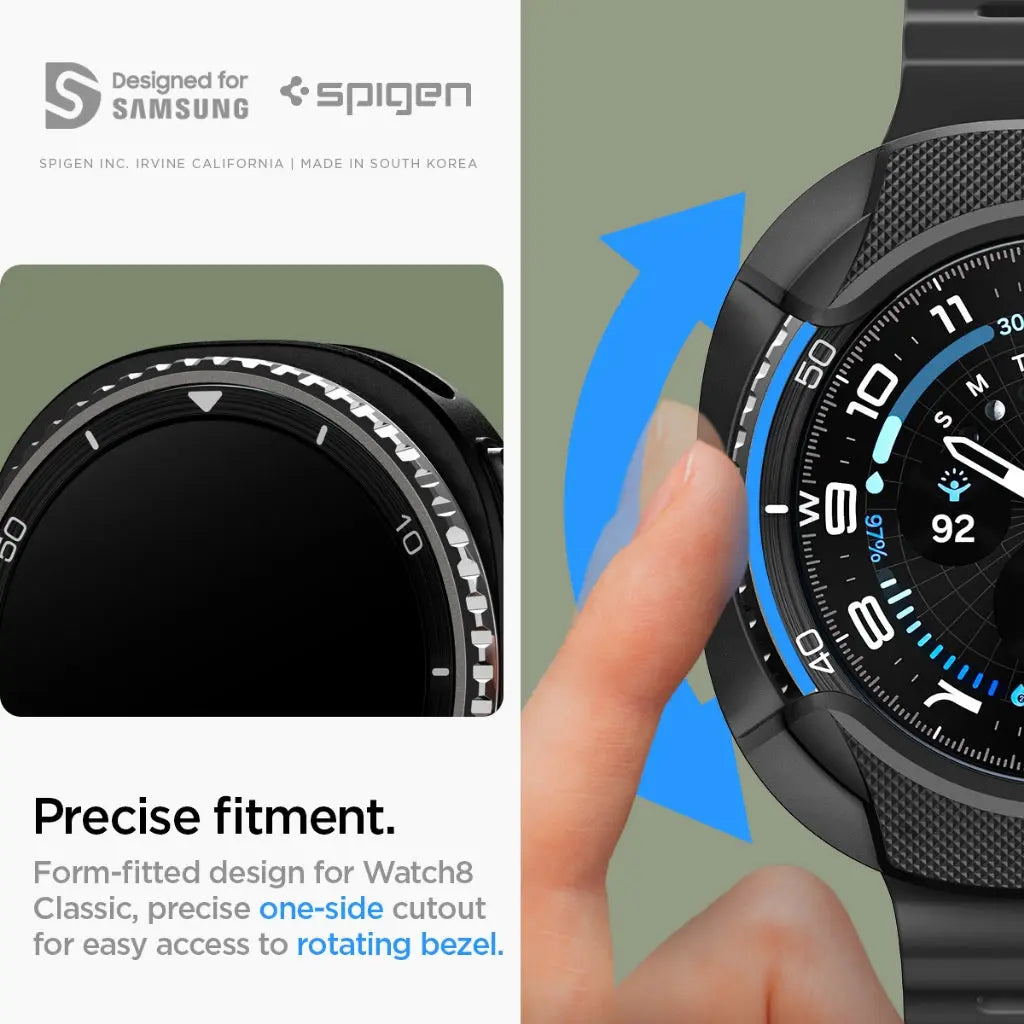 Samsung Watch 8 Classic (46mm) Case Liquid Air - Spigen Malaysia