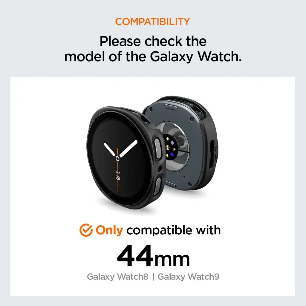 Samsung Watch 9 / 8 Case (44mm) Thin Fit 360 - Spigen Malaysia