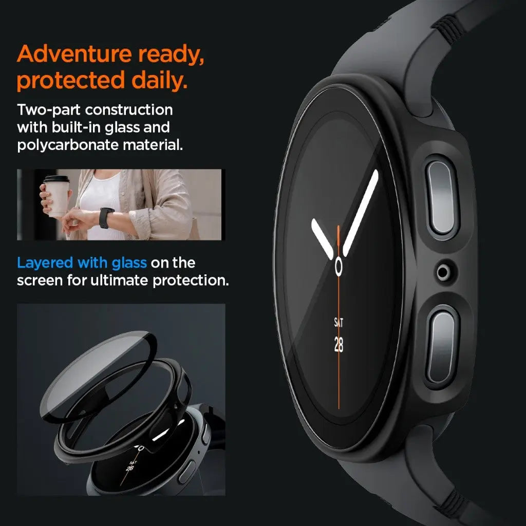 Samsung Watch 9 / 8 Case (44mm) Thin Fit 360 - Spigen Malaysia