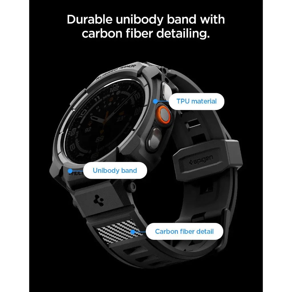 Samsung Watch Ultra 2 Case (47mm) Rugged Armor Pro - Spigen Malaysia