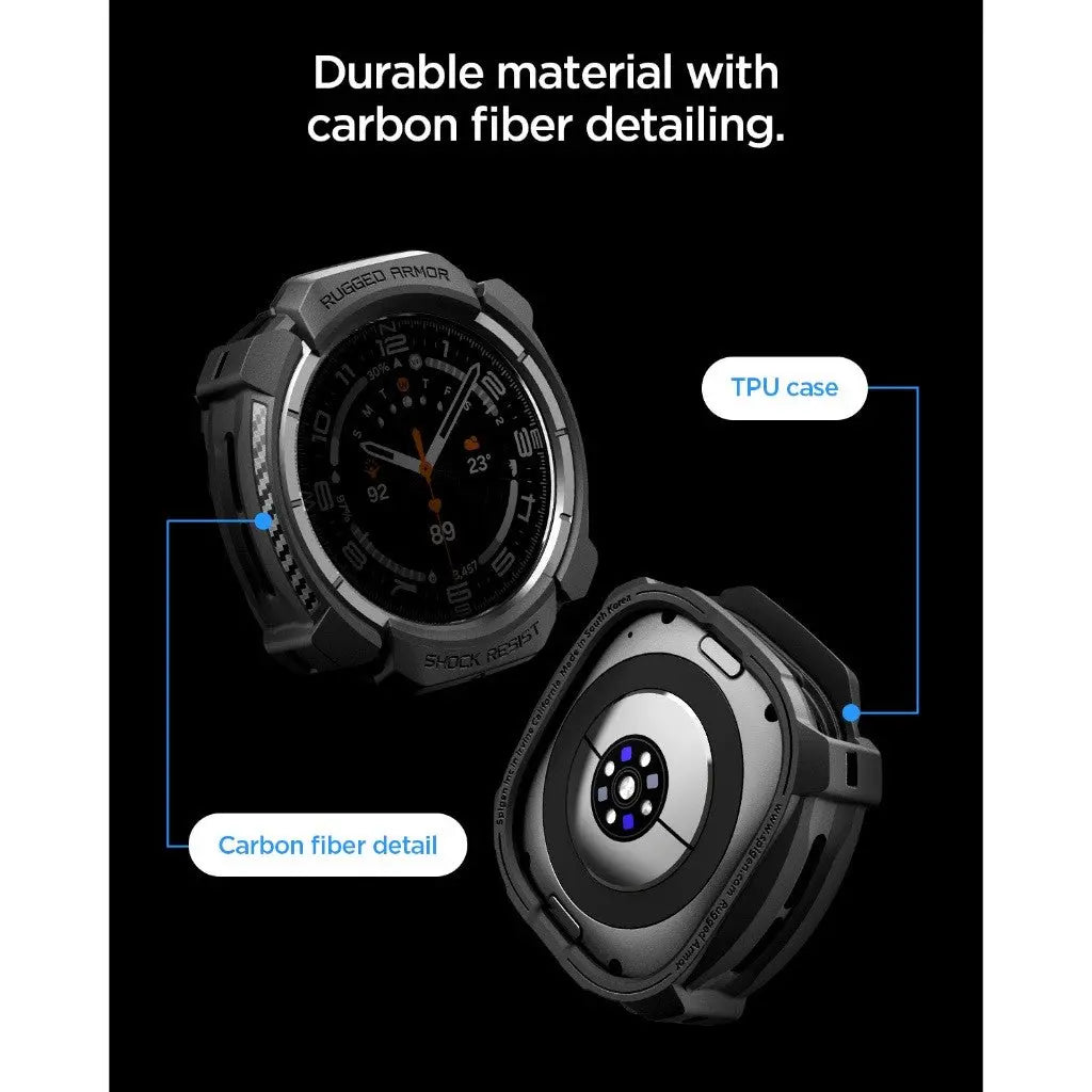 Samsung Watch Ultra 2 Case (47mm) Rugged Armor - Spigen Malaysia