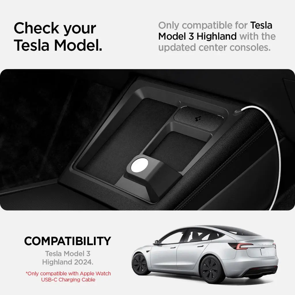 Tesla Model 3 Highland (2025/2024) 3-in-1 Organizer Mount - Spigen Malaysia