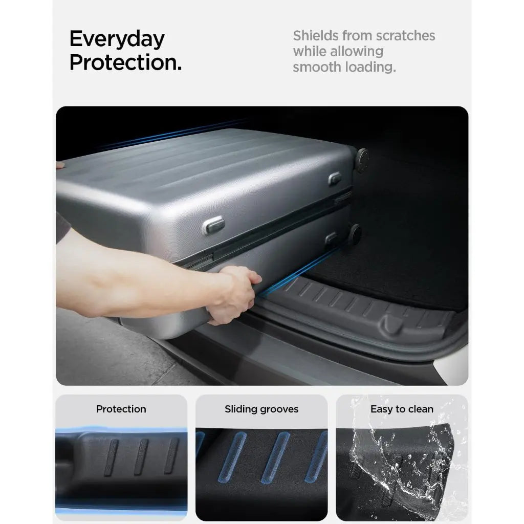 Tesla Model Y Juniper (2026/2025) Trunk Sill Guard TG100-YJ - Spigen Malaysia