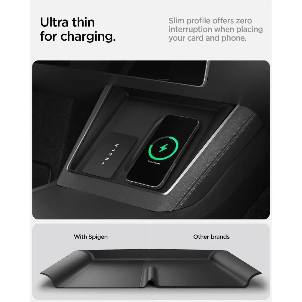 Tesla Model Y Juniper (2026 / 2025) Wireless Charging Pad Cover TO261JH - Spigen Malaysia