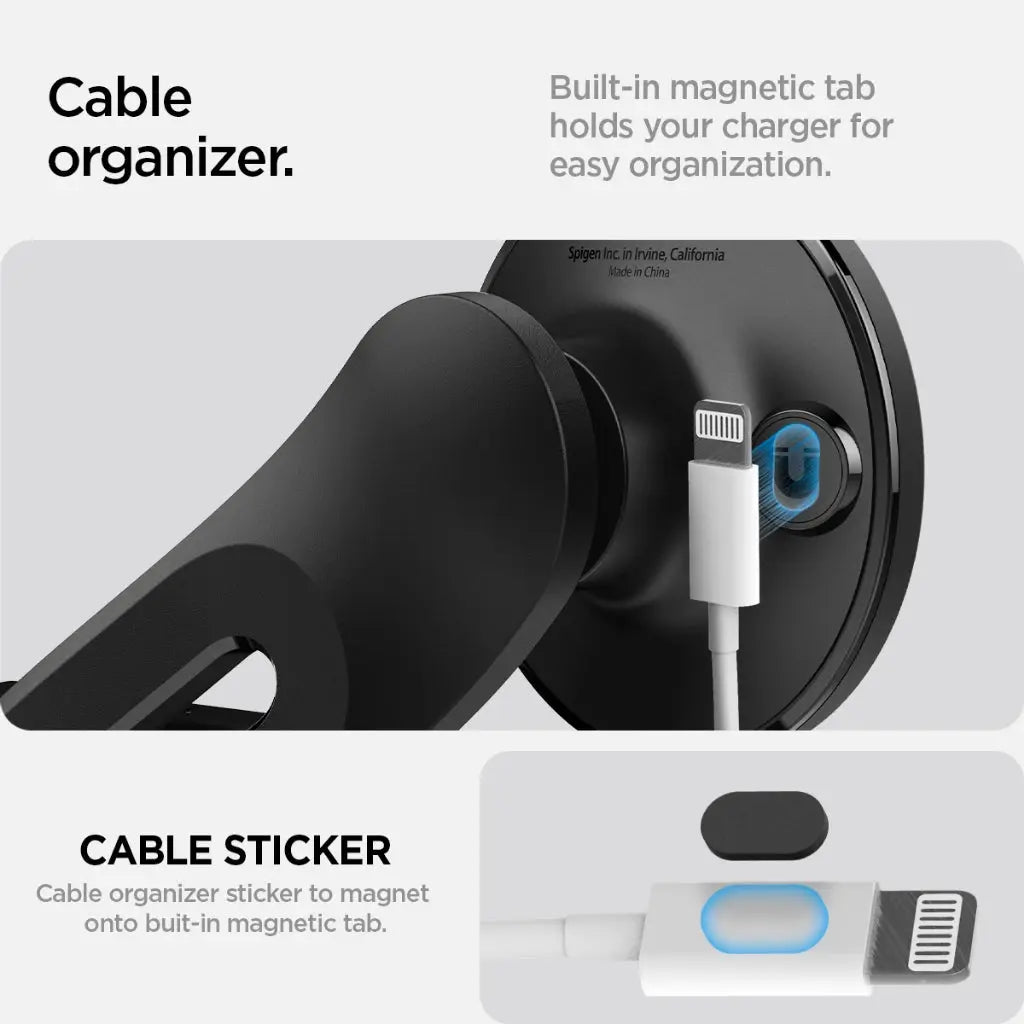 Tesla Model Y Juniper (2026/2025) & Model 3/Y/S/X TapLock Qi2 Magnetic Phone Mount - Spigen Malaysia