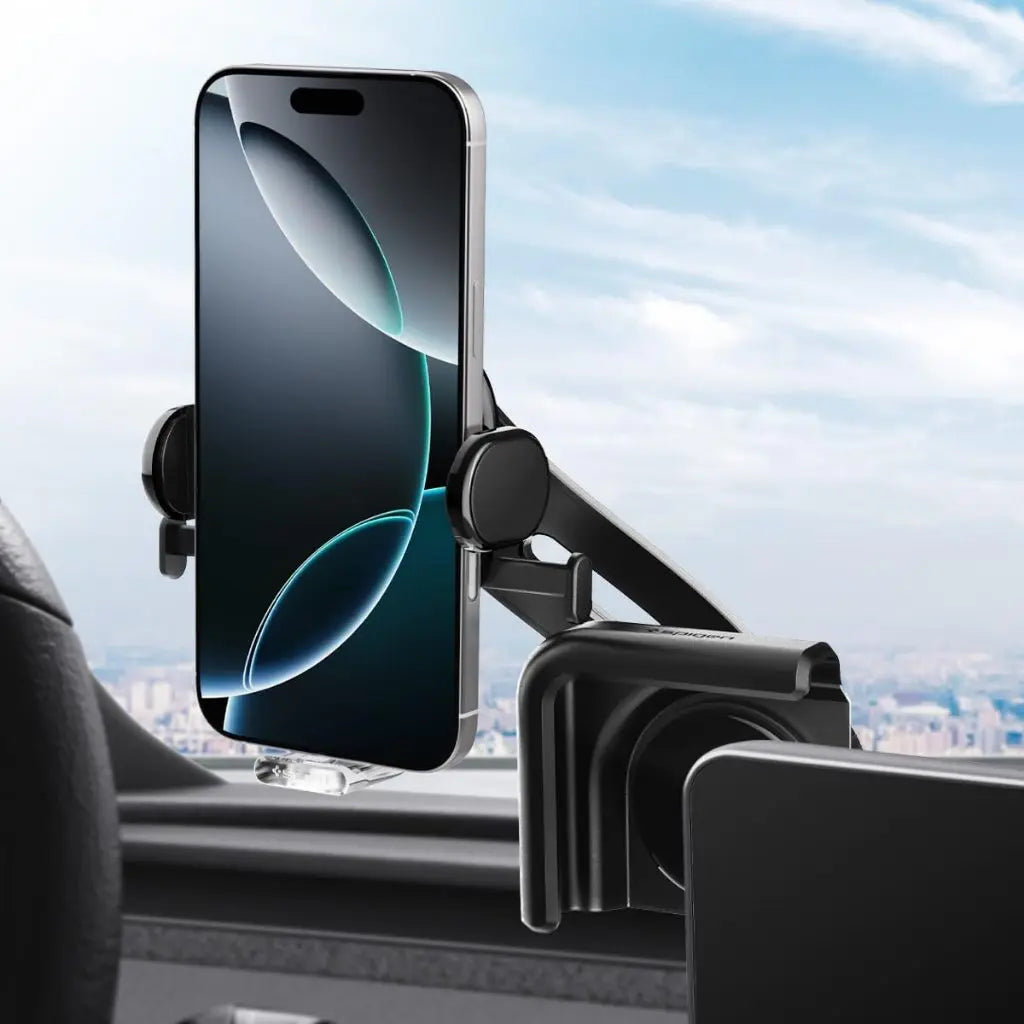 Tesla Model Y / Model 3 TapLock Universal Car Phone Holder - Spigen Malaysia