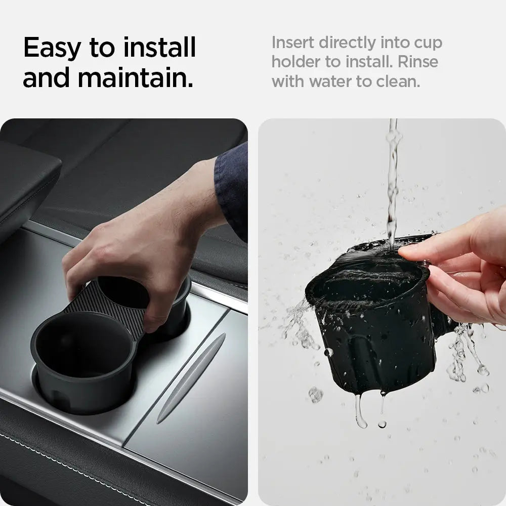 Tesla Model Y (2021-2024) & Model 3 (2021-2023) Cup Holder - Spigen Malaysia