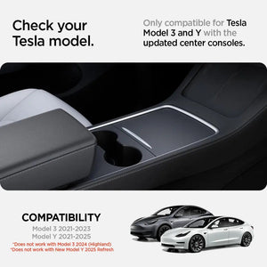Tesla Model Y / Model 3 Armrest Console Organizer - Spigen Malaysia
