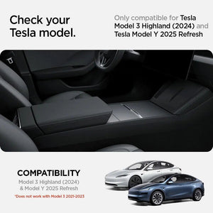 Tesla Model Y (2025) Juniper / Model 3 (2024-2025) Center Console Organizer Tray - Spigen Malaysia