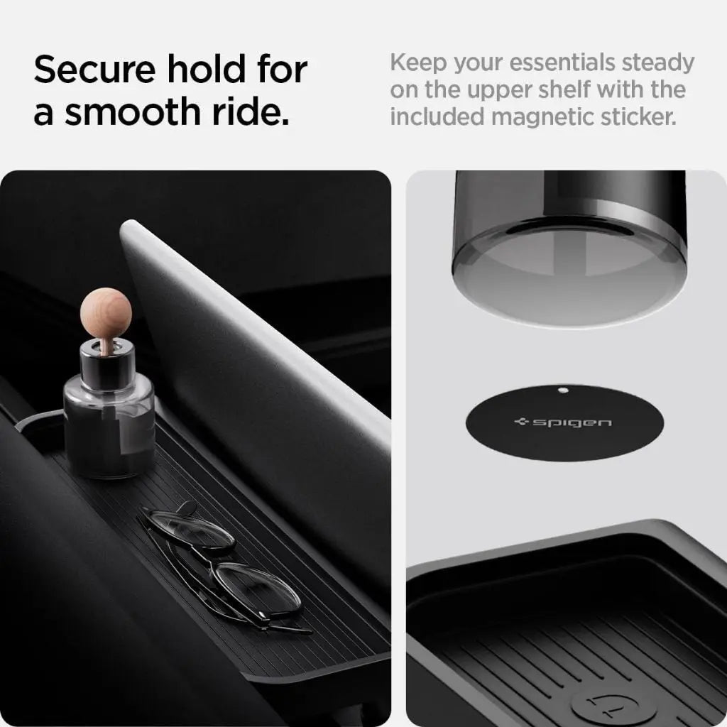 Tesla Model Y (2025) Juniper / Model 3 (2024-2025) Under Screen Storage Organizer - Spigen Malaysia