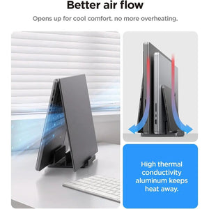 Vertical Laptop Stand LD208S4 - Spigen Malaysia