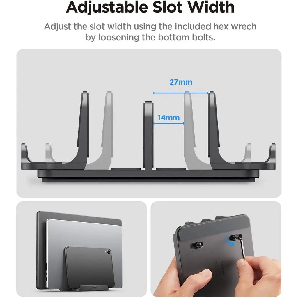 Vertical Laptop Stand LD208S4 - Spigen Malaysia