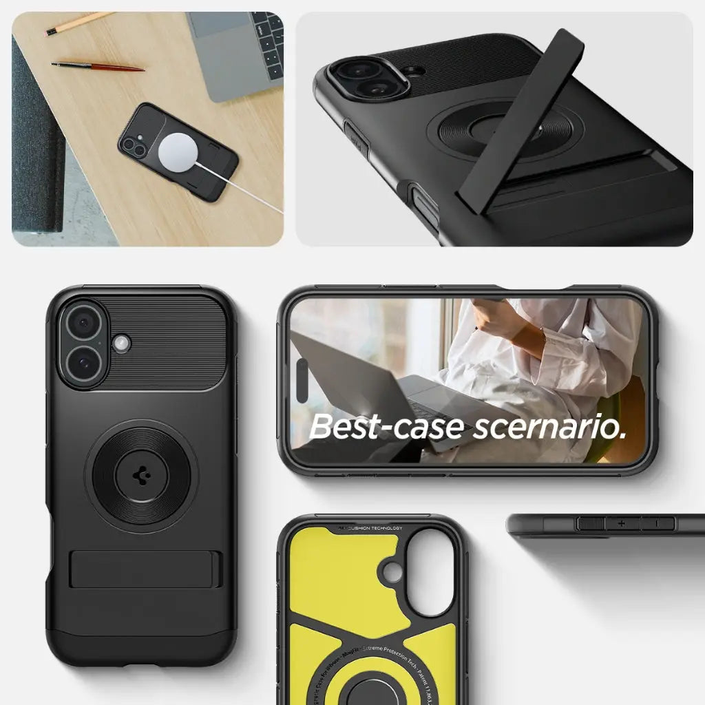 iPhone 16 Case Slim Armor MagFit - Spigen Malaysia