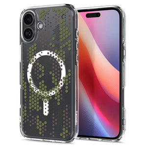 iPhone 16 Case Ultra Hybrid MagFit Digital Camo - Spigen Malaysia