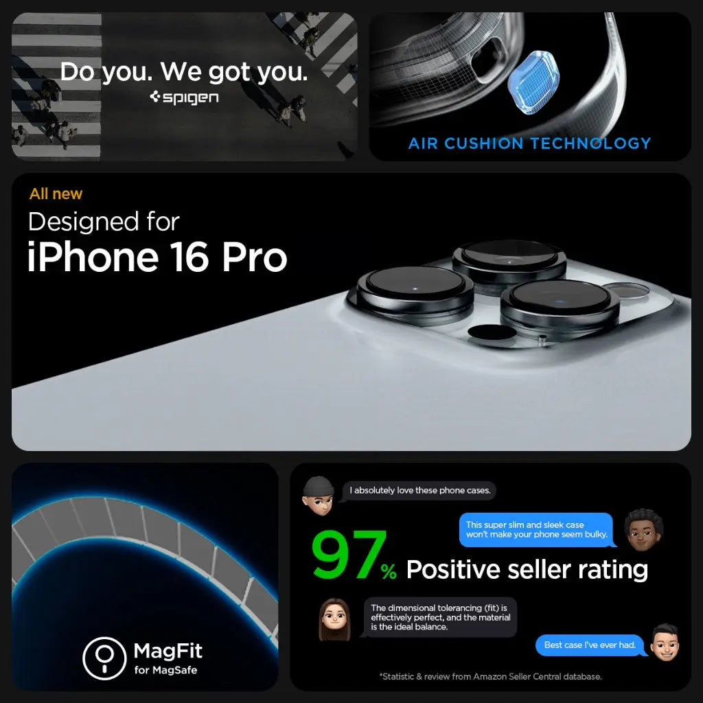 iPhone 16 Pro Case Enzo Aramid MagFit - Spigen Malaysia