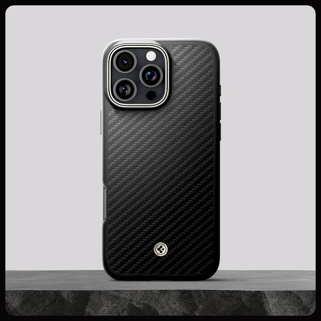 iPhone 16 Pro Case Enzo Aramid MagFit - Spigen Malaysia