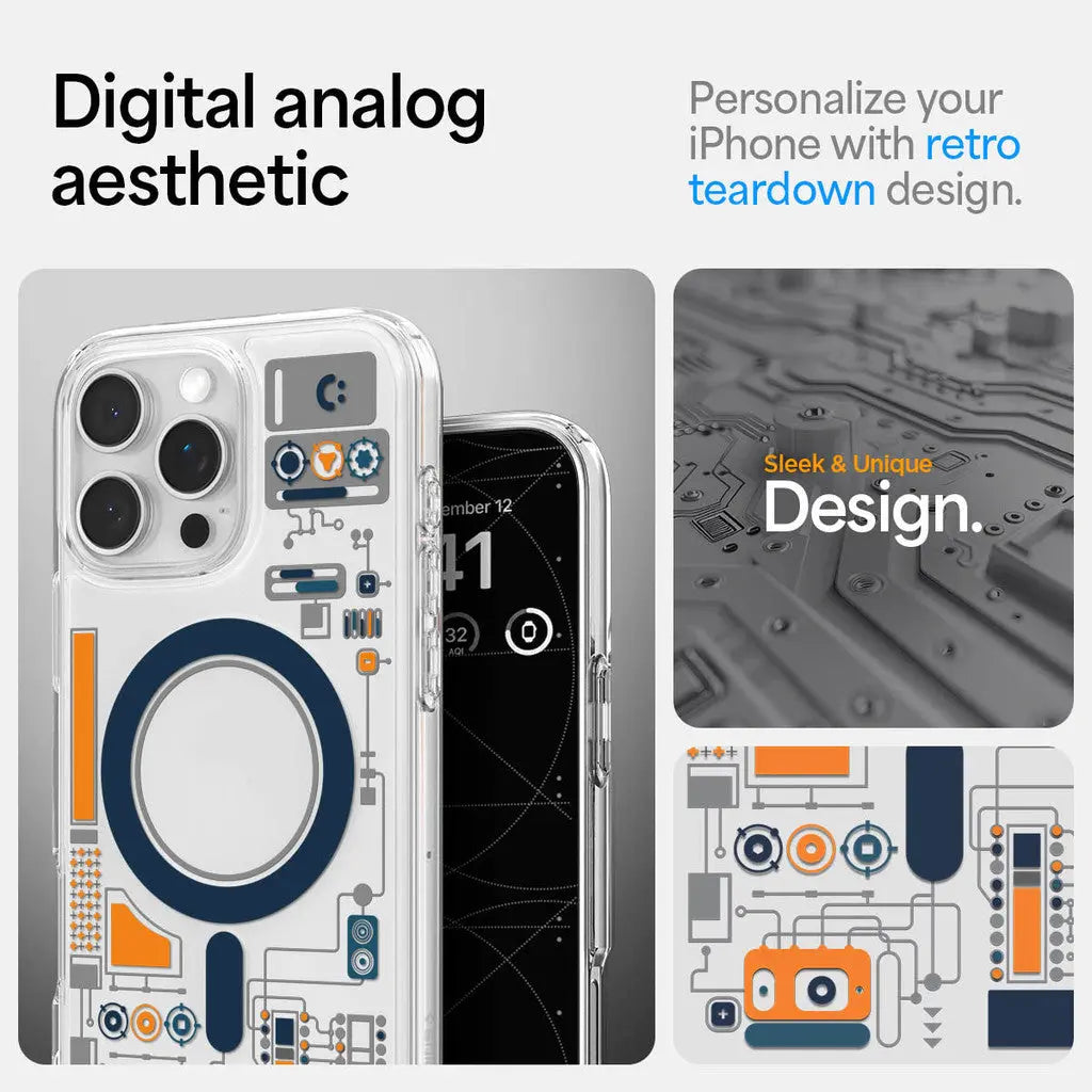 iPhone 16 Pro Case Ultra Hybrid Analogue MagFit - Spigen Malaysia