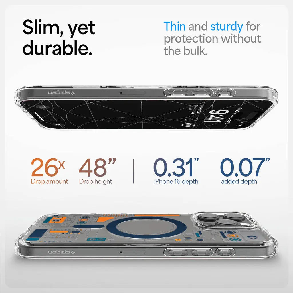 iPhone 16 Pro Case Ultra Hybrid Analogue MagFit - Spigen Malaysia