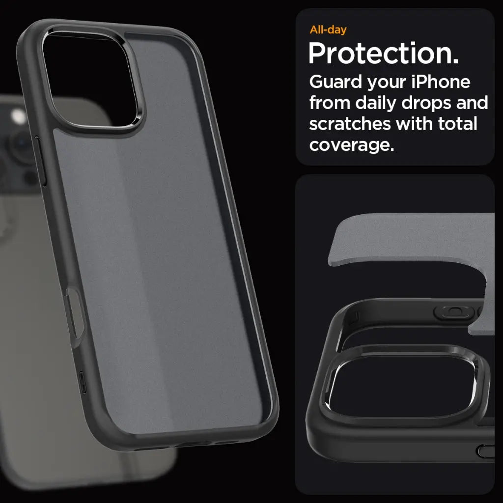 iPhone 16 Pro Case Ultra Hybrid Frost Matte - Spigen Malaysia