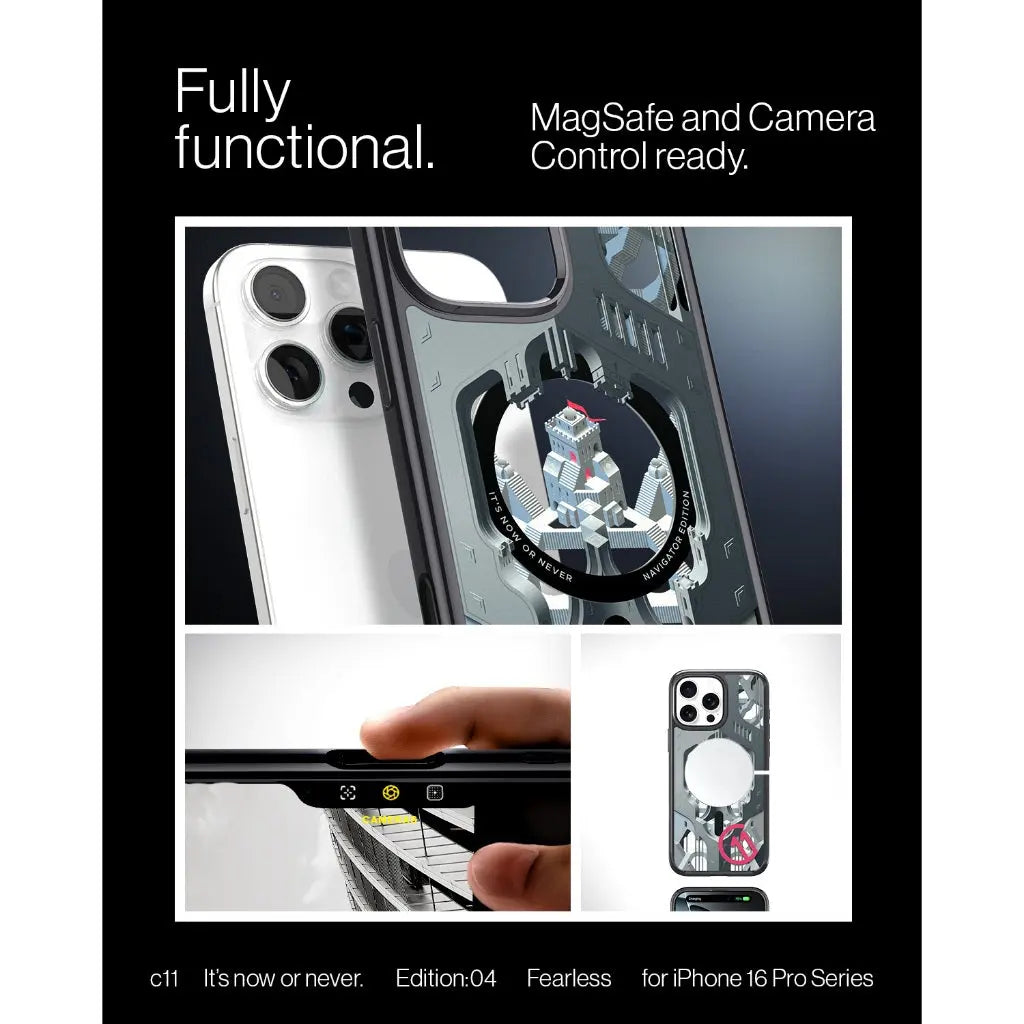 iPhone 16 Pro Case c11 Navigator (MagFit + Camera Control) - Spigen Malaysia
