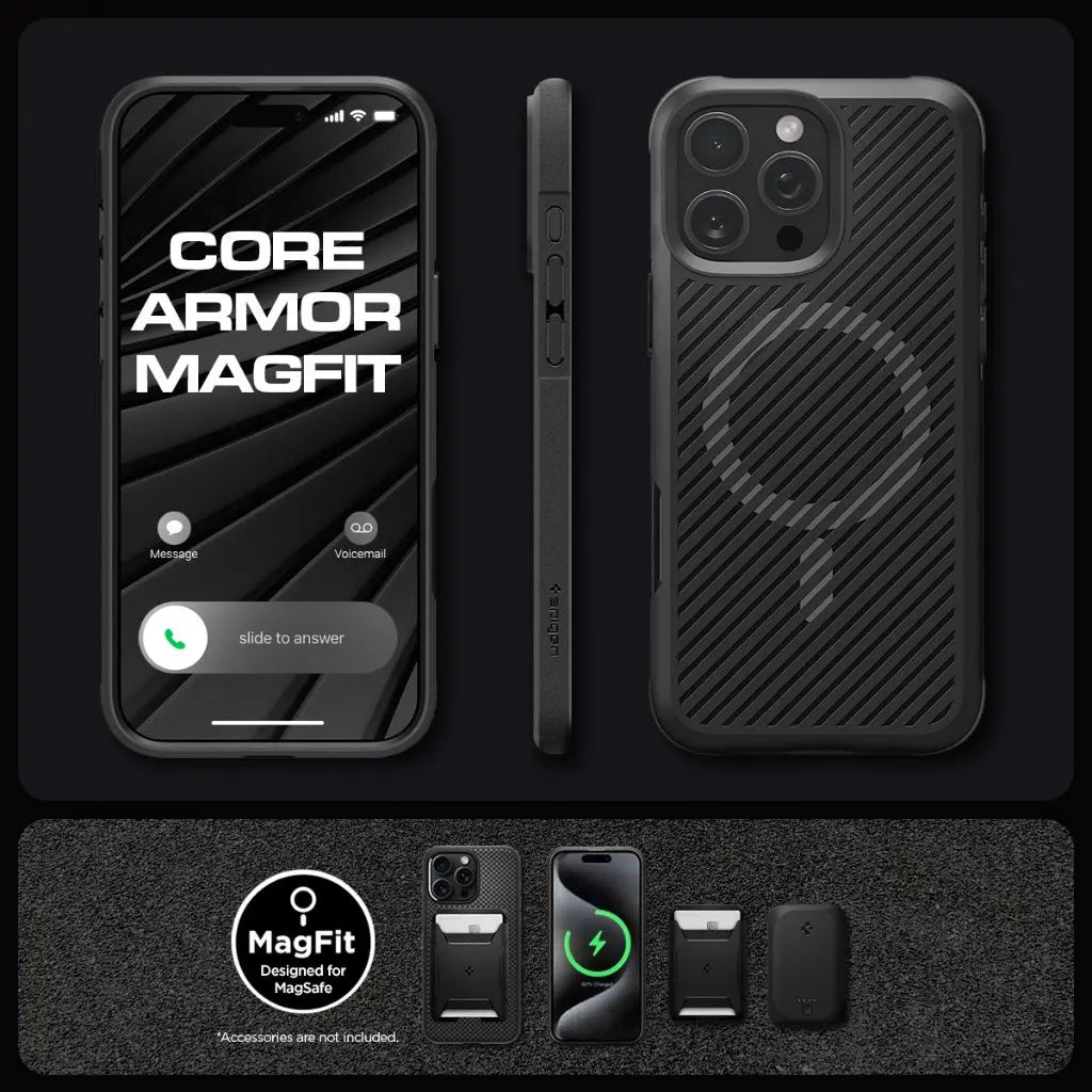 iPhone 16 Pro Max Case Core Armor MagFit - Spigen Malaysia