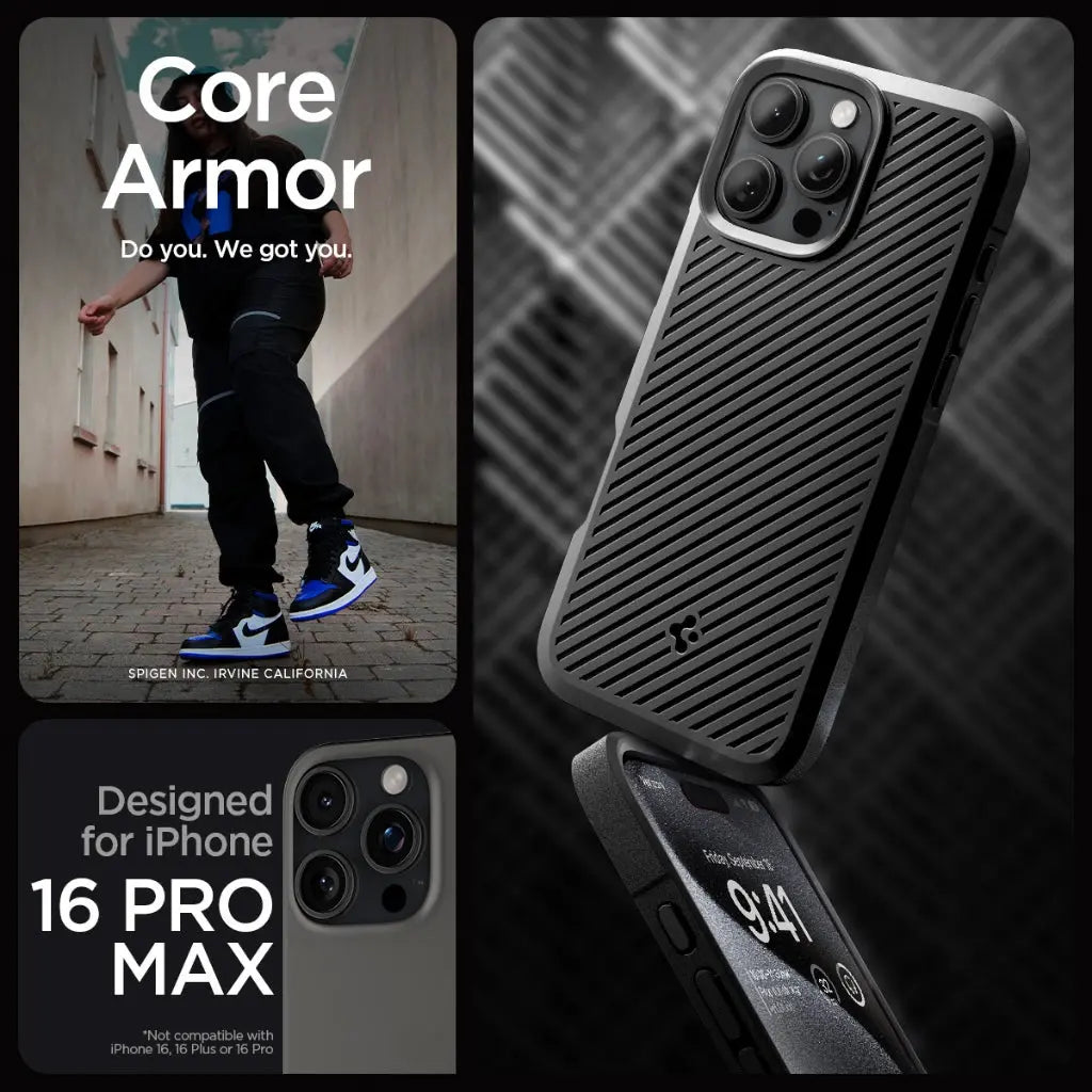 iPhone 16 Pro Max Case Core Armor - Spigen Malaysia