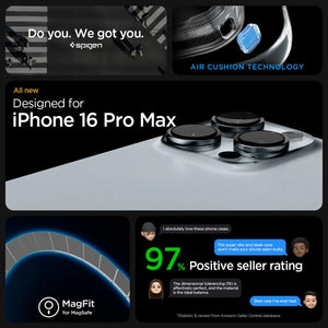 iPhone 16 Pro Max Case Enzo Aramid MagFit - Spigen Malaysia