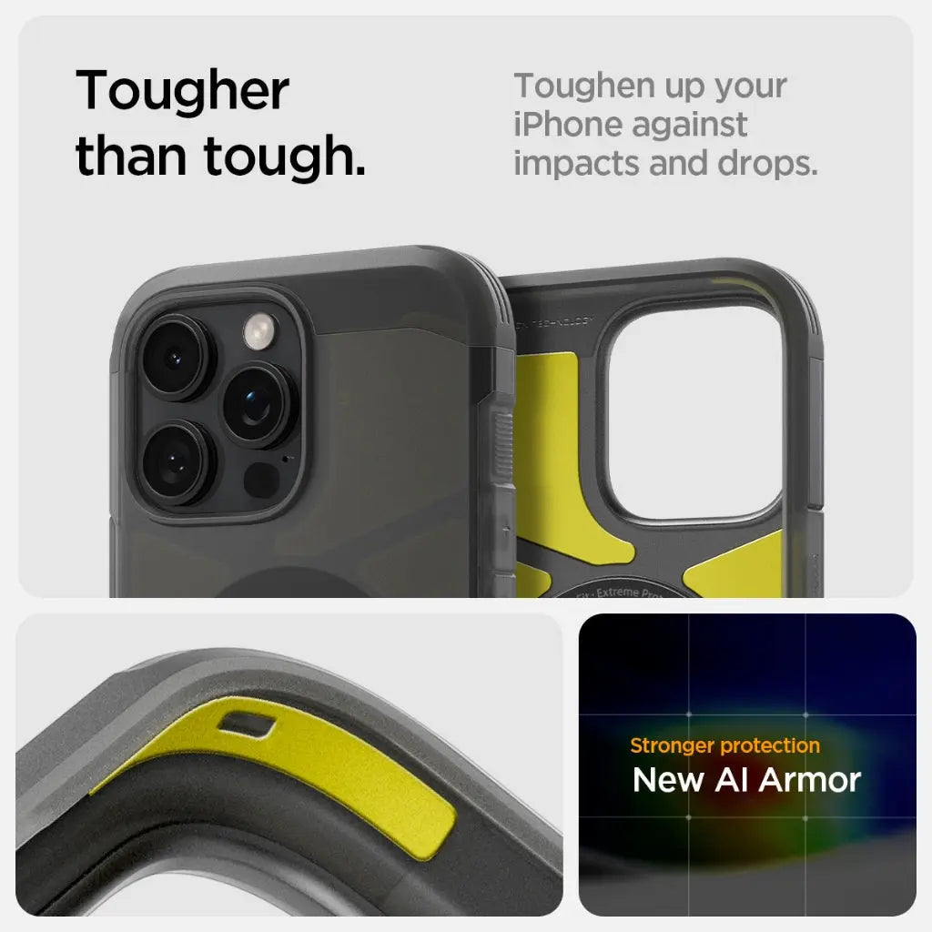 iPhone 16 Pro Max Case Tough Armor MagFit Frost - Spigen Malaysia