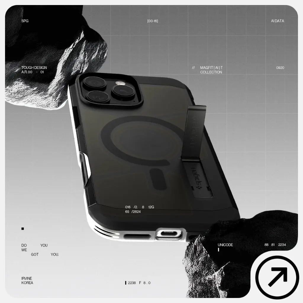 iPhone 16 Pro Max Case Tough Armor T AI MagFit Frost - Spigen Malaysia
