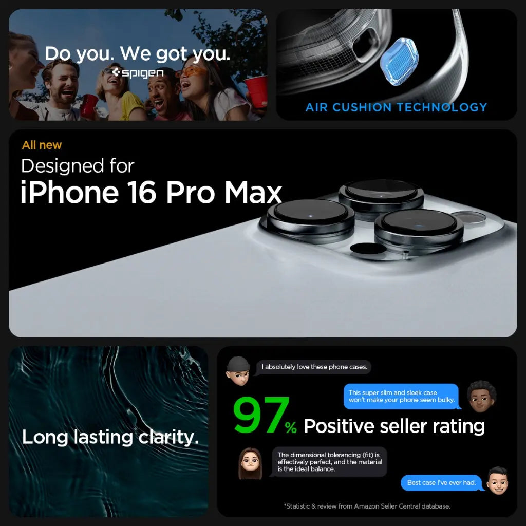 iPhone 16 Pro Max Case Ultra Hybrid Frost Matte - Spigen Malaysia