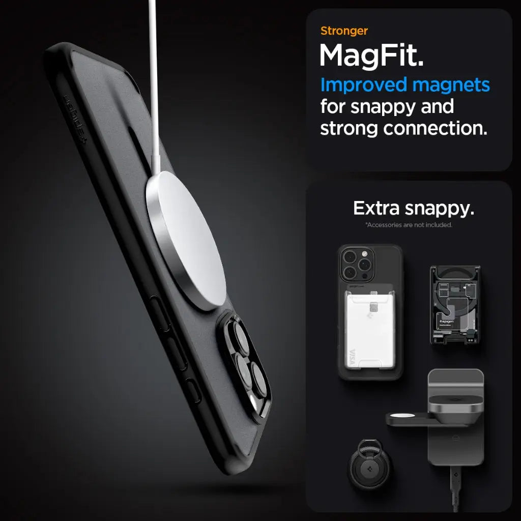 iPhone 16 Pro Max Case Ultra Hybrid MagFit Frost - Spigen Malaysia