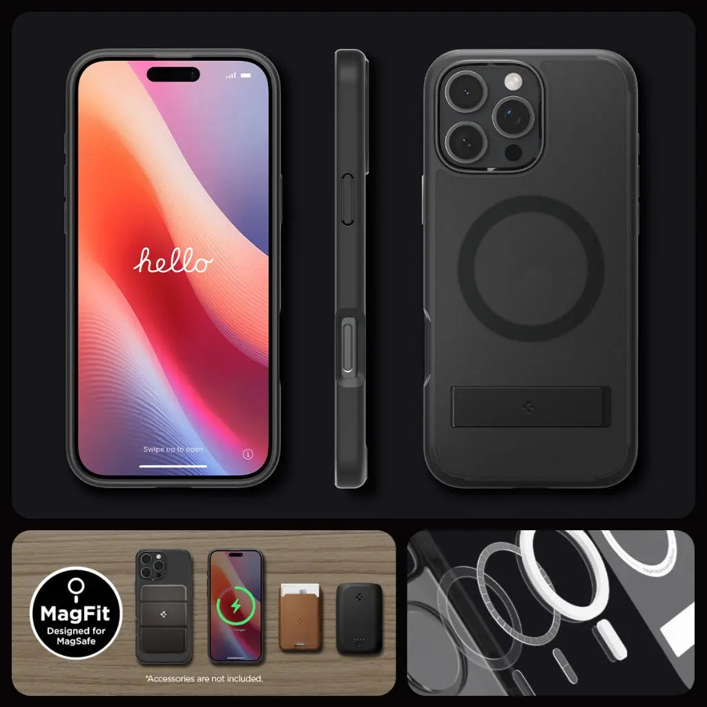 iPhone 16 Pro Max Case Ultra Hybrid S MagFit Frost - Spigen Malaysia