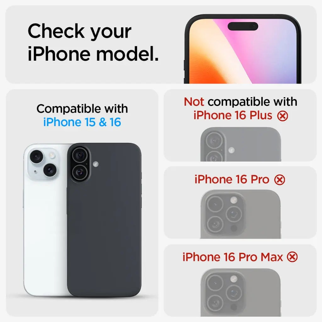 iPhone 16 / iPhone 15 Screen Protector Glas.tR Slim HD - Spigen Malaysia