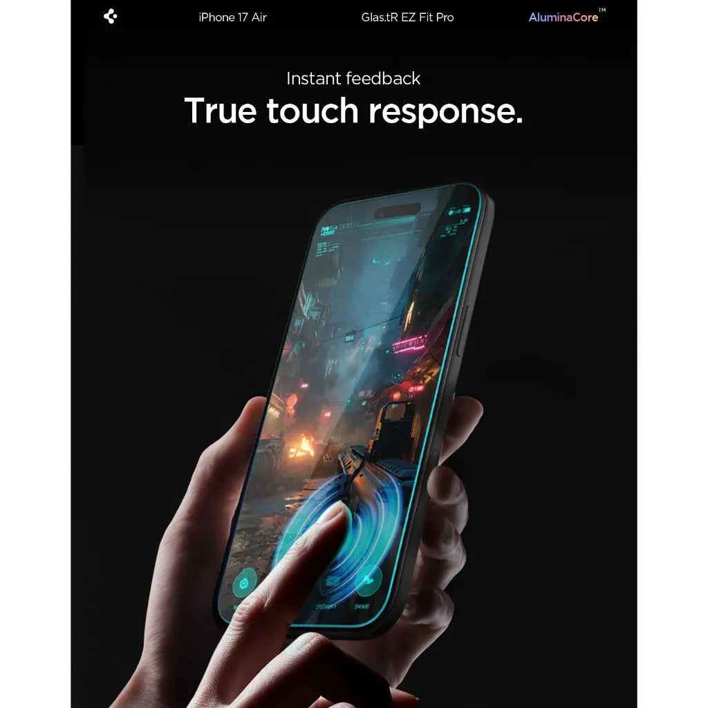 [1 Pack] iPhone Air Privacy Screen Protector Glas.tR EZ Fit Pro HD - Spigen Malaysia