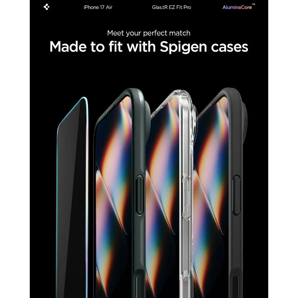 [1 Pack] iPhone Air Privacy Screen Protector Glas.tR EZ Fit Pro HD - Spigen Malaysia