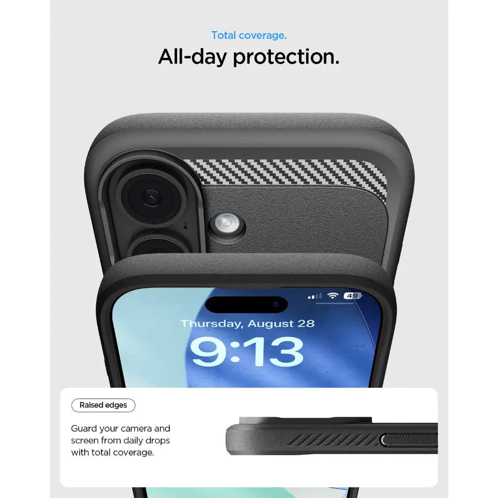 iPhone 17 Case Rugged Armor Magfit - Spigen Malaysia