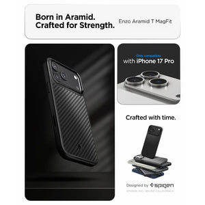 iPhone 17 Pro Case Enzo Aramid T MagFit - Spigen Malaysia