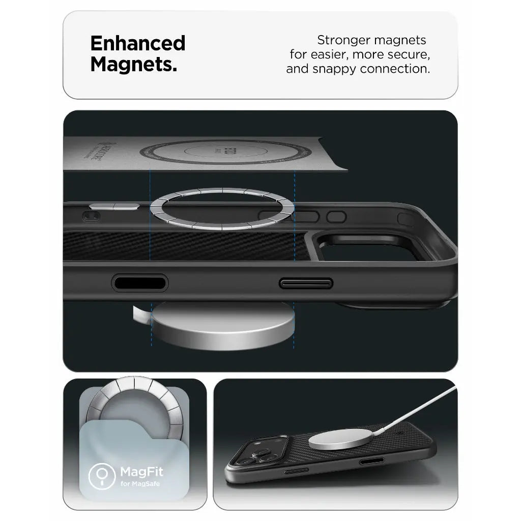 iPhone 17 Pro Case Enzo Aramid T MagFit - Spigen Malaysia