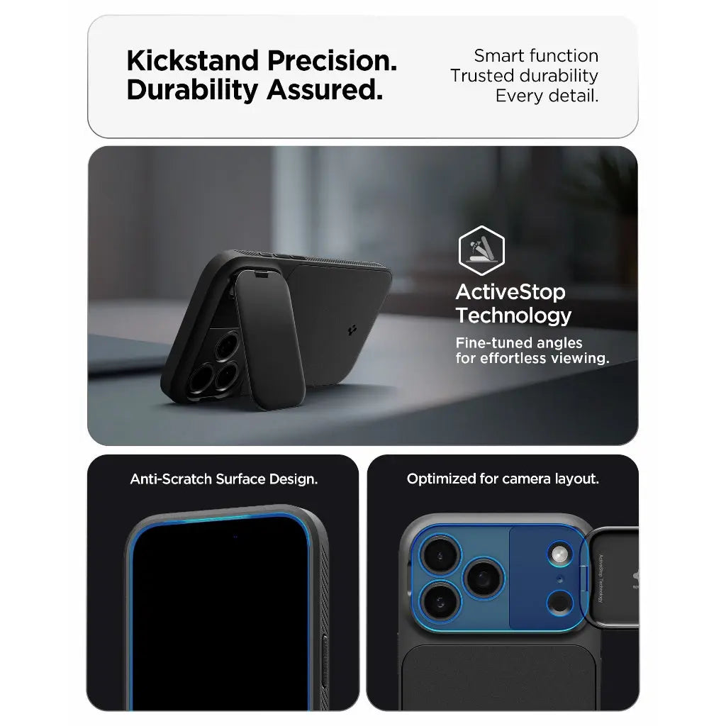 iPhone 17 Pro Max Case Optik Armor MagFit - Spigen Malaysia