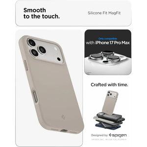 iPhone 17 Pro Max Case 6.9" Silicone Fit MagFit - Spigen Malaysia
