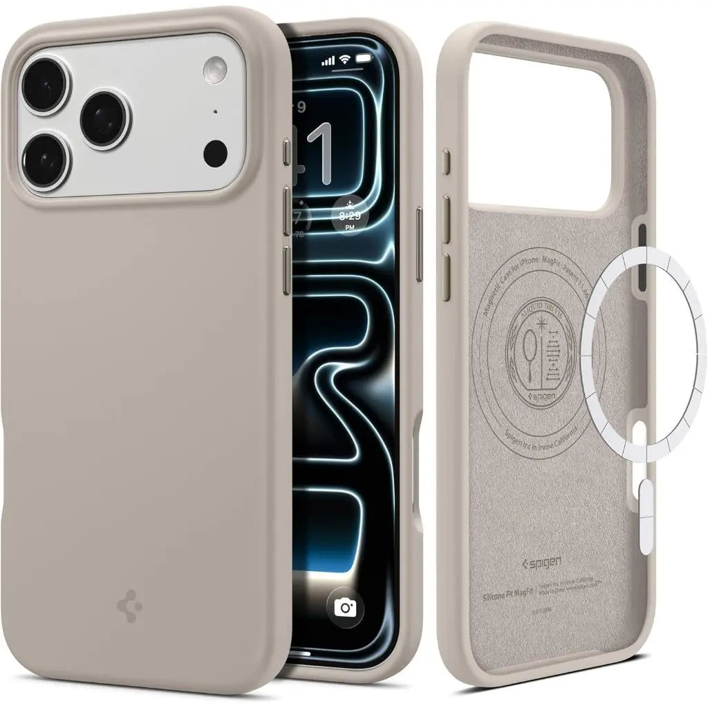 iPhone 17 Pro Max Case 6.9" Silicone Fit MagFit - Spigen Malaysia