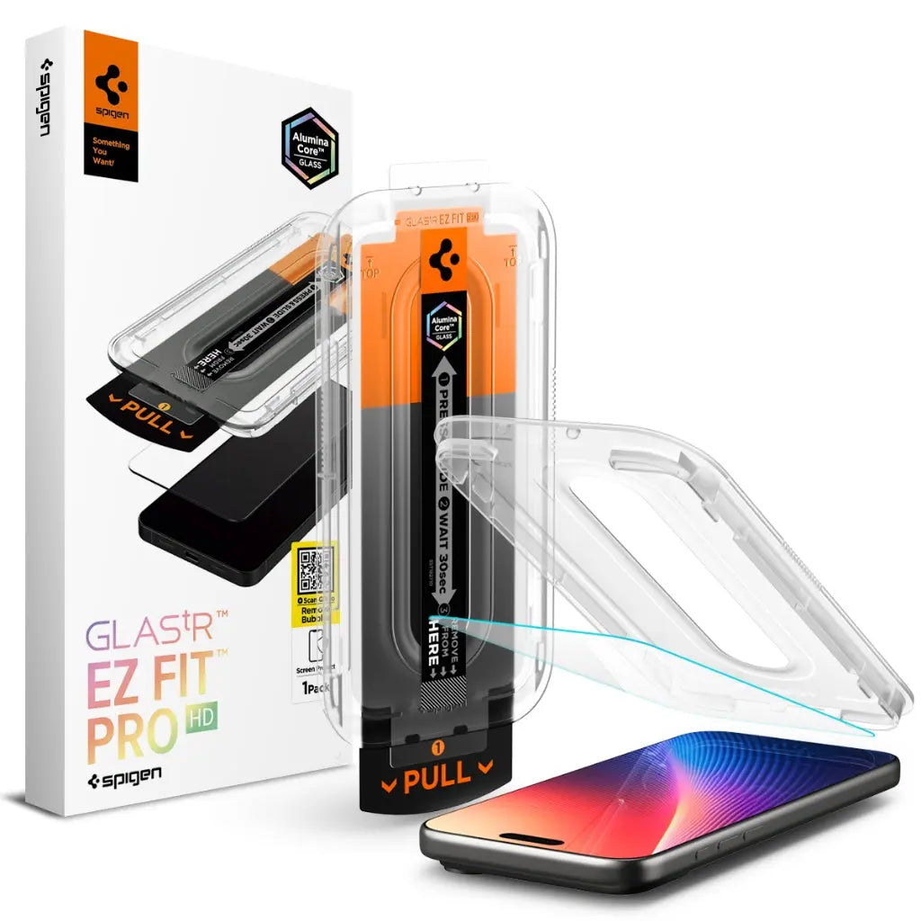 [1 Pack] iPhone 17 Pro Max Screen Protector EZ Fit Pro HD - Spigen Malaysia