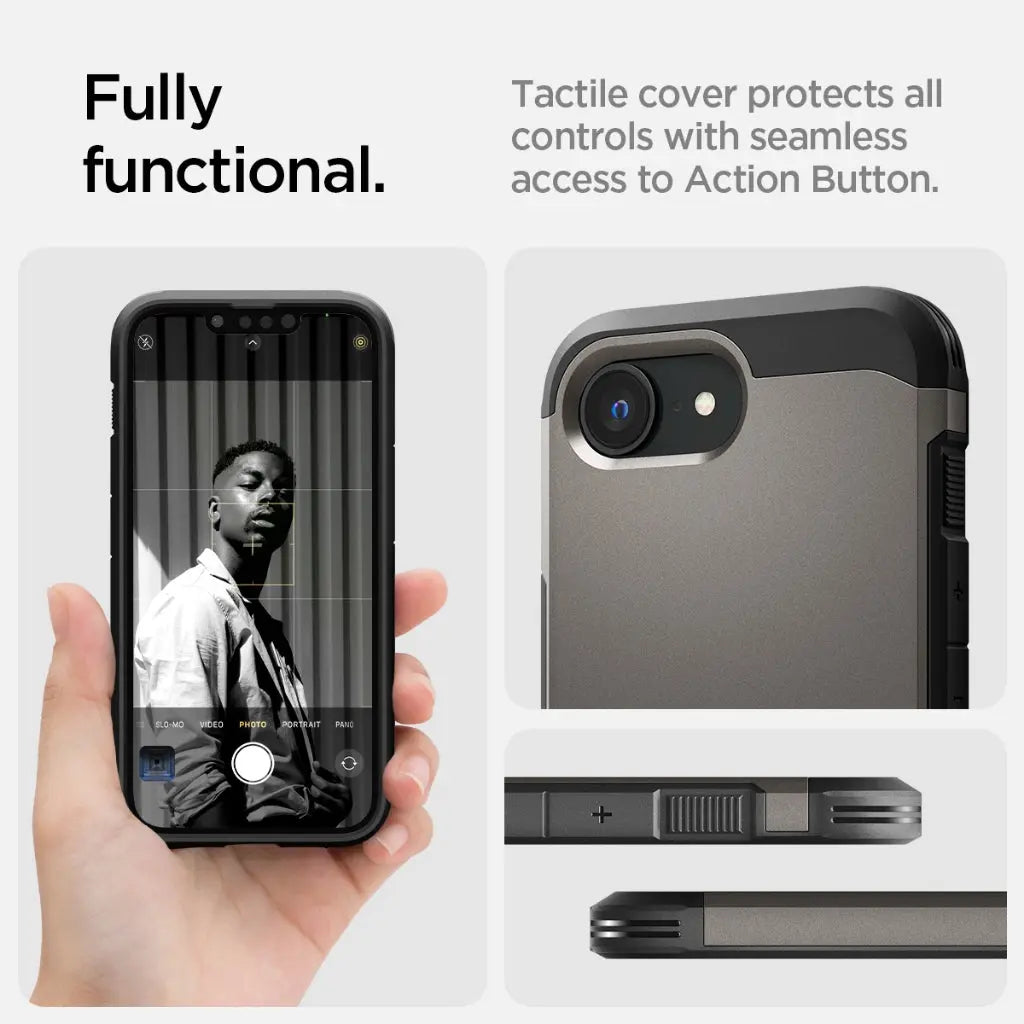 iPhone 16e Case (2025) Tough Armor MagFit - Spigen Malaysia