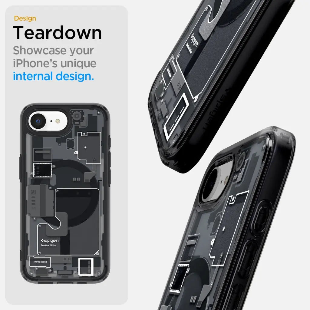 iPhone 16e Case (2025) Ultra Hybrid Zero One MagFit - Spigen Malaysia