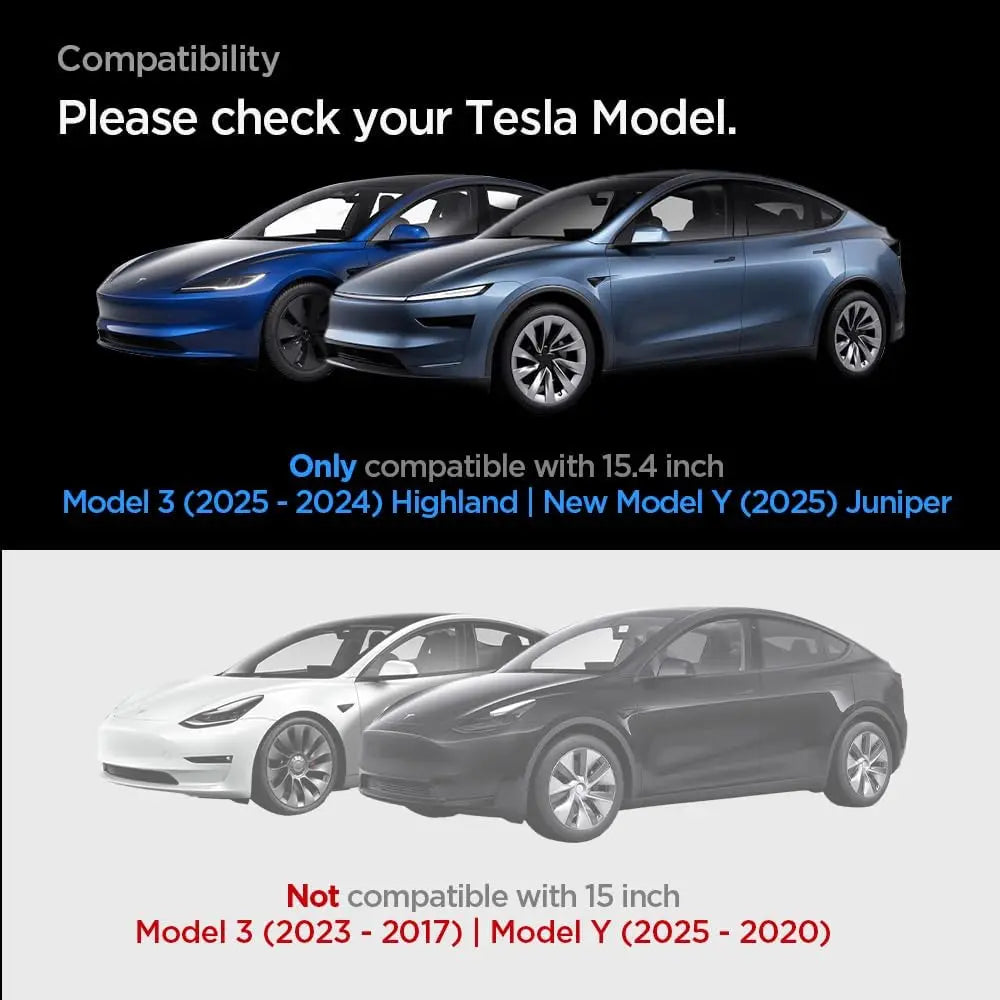 Tesla Model Y Juniper (2026/2025) / Model 3 (2025/2024) Matte Screen Protector - Spigen Malaysia