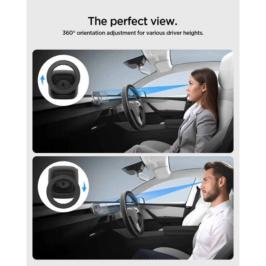 Tesla Model Y Juniper / Model 3 Highland Air Vent Magnetic Car Mount - Spigen Malaysia