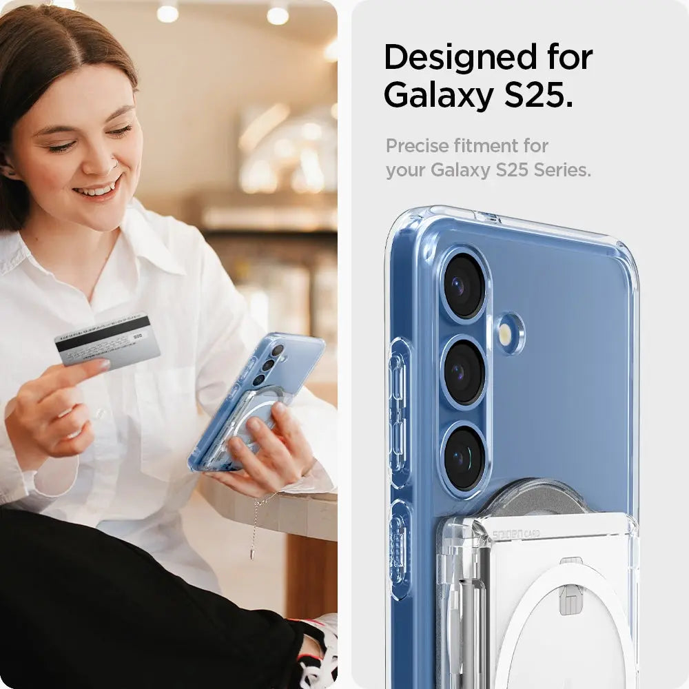 Samsung Series MagFit+ Card Holder Ultra Hybrid - Spigen Malaysia