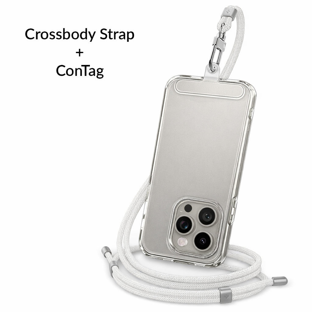 Universal Phone Lanyard Set (CrossBody Strap + Wrist Strap With ConTag) - Spigen Malaysia
